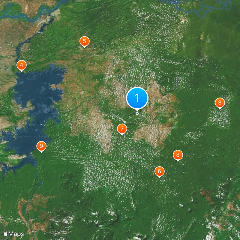 El Callao Map