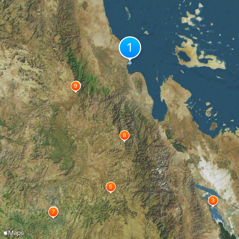 Moschea dei Compagni Mappa