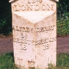 Milepost 20 Metres West Of Denby Pottery Works