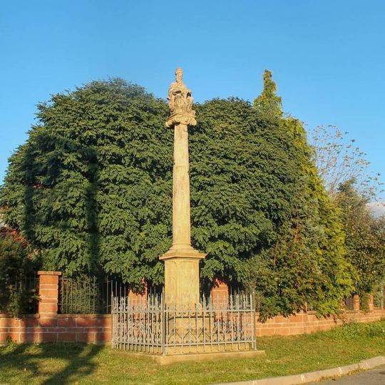 Holy Trinity column in Nový Malín