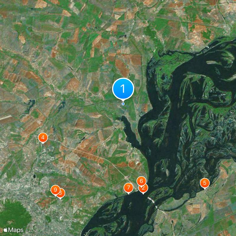 Gagarin International Airport Map