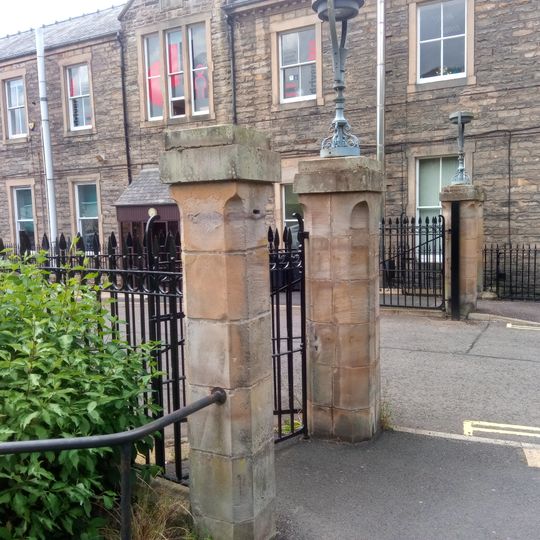Gate And Gatepiers, Anderson's Chambers, Market Street