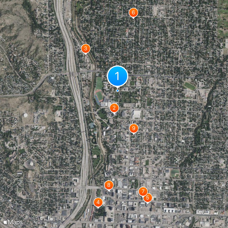 Colorado College Map