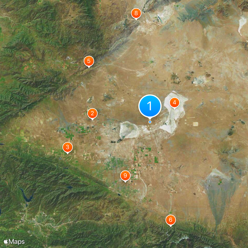 Happy Bottom Riding Club Map