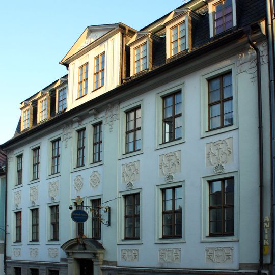 Haus mit der Palme
