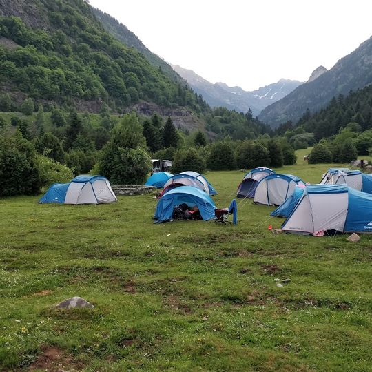 Area de acampada la Senarta