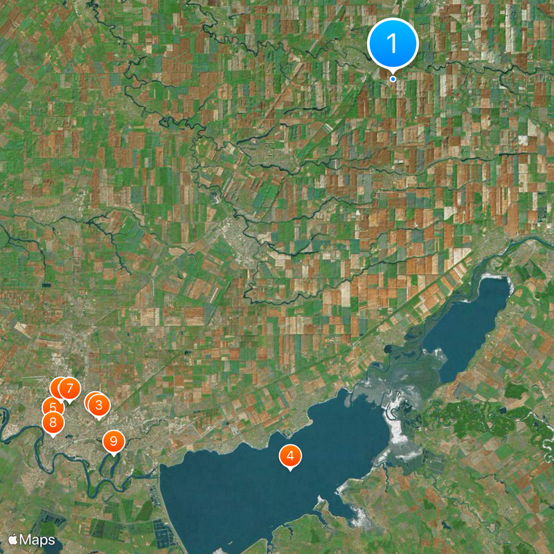 Région de Krasnodar Carte