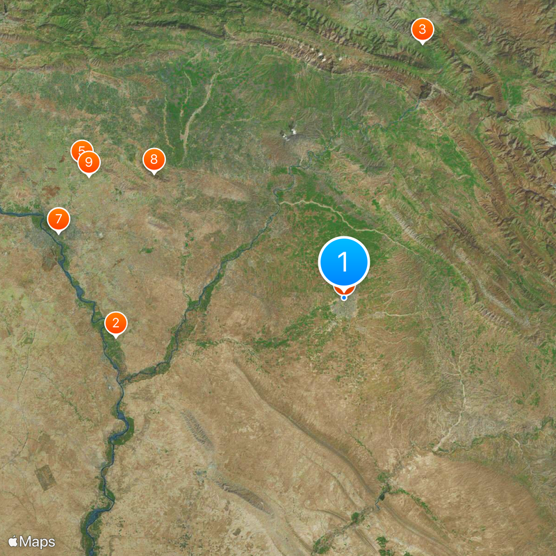 Arbil Kaart