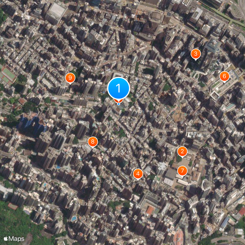 Former Hollywood Road Police Married Quarters Mappa