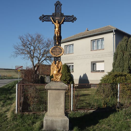 Kříž u domu 118 v Heralticích