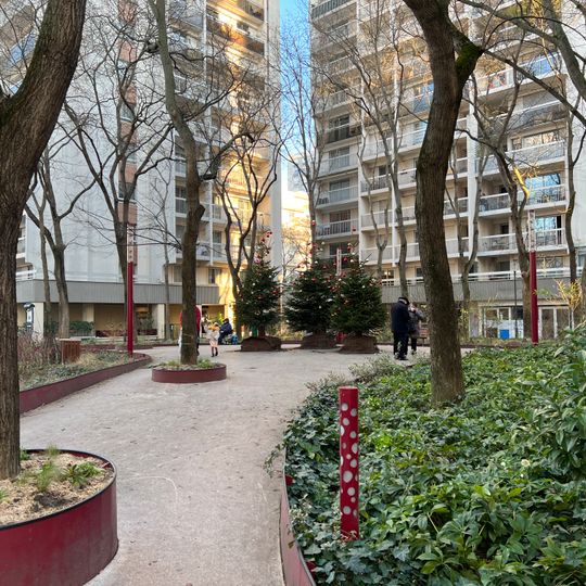 Jardin de la place-Louise-Losserand