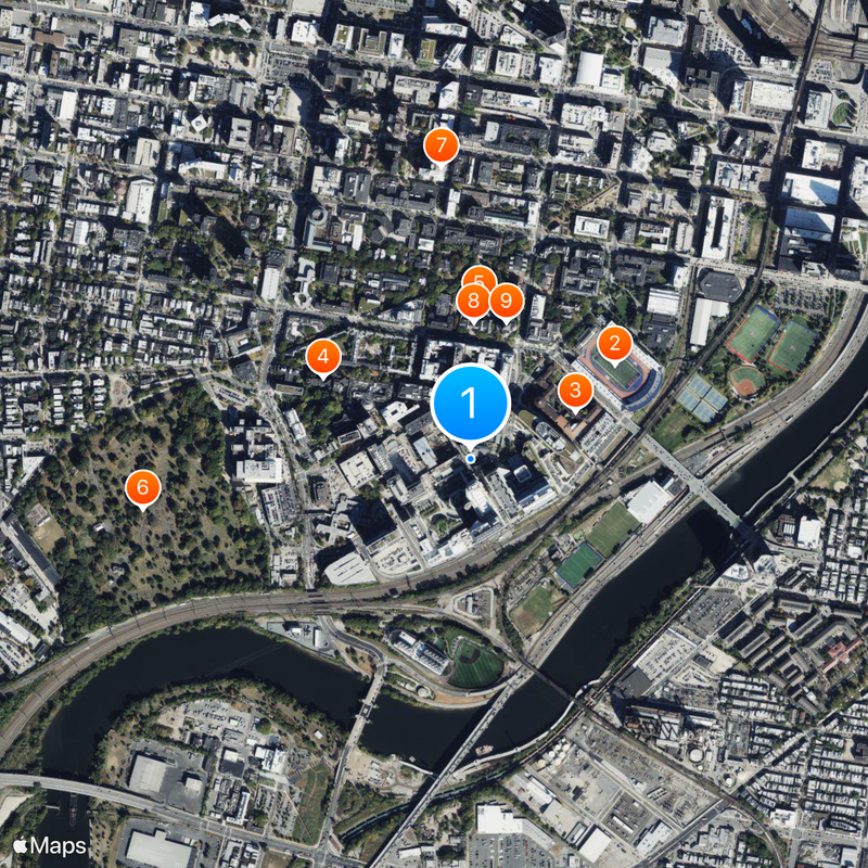 Children's Hospital of Philadelphia Map