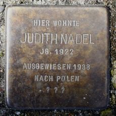 Stolperstein dedicated to Judith Nadel