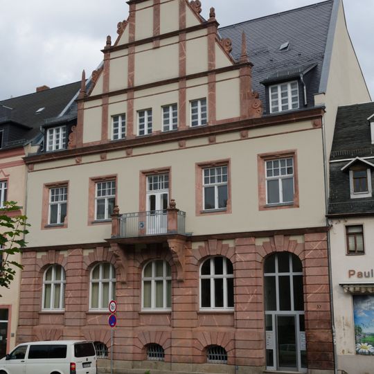 Reichsbankgebäude, auch Wohn- und Geschäftshaus in geschlossener Bebauung Leipziger Straße 37