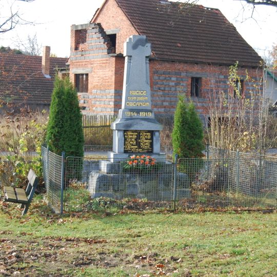 Pomník padlým v Hudčicích