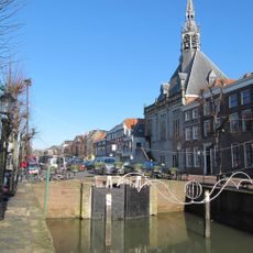 Overkluizing van de Haven bij het Stadhuis met Veersluis