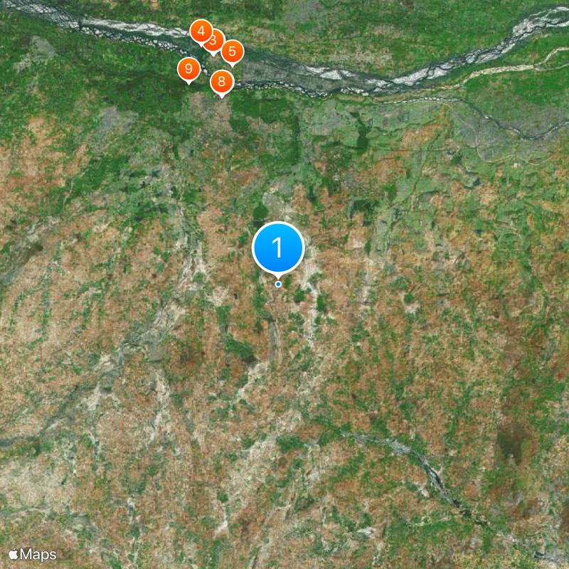 Bharathidasan University Map