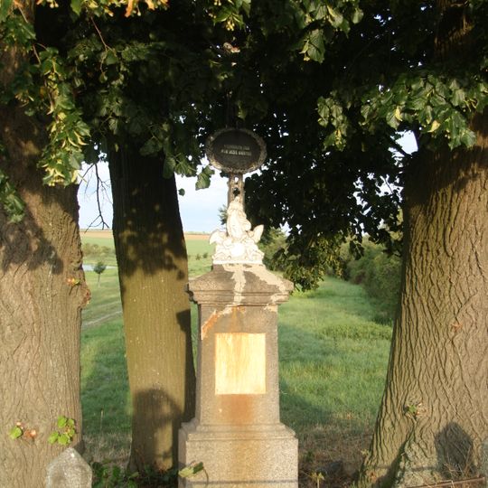 Kříž u rybníku Maleňák