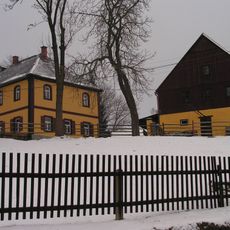 Einzeldenkmale der Sachgesamtheit Hammerwerk Pöckelgut: Herrenhaus, zwei Wirtschaftsgebäude und Scheune (siehe auch Sachgesamtheitsliste, gleiche Anschrift - Obj. 09305914) Annaberger Straße 3