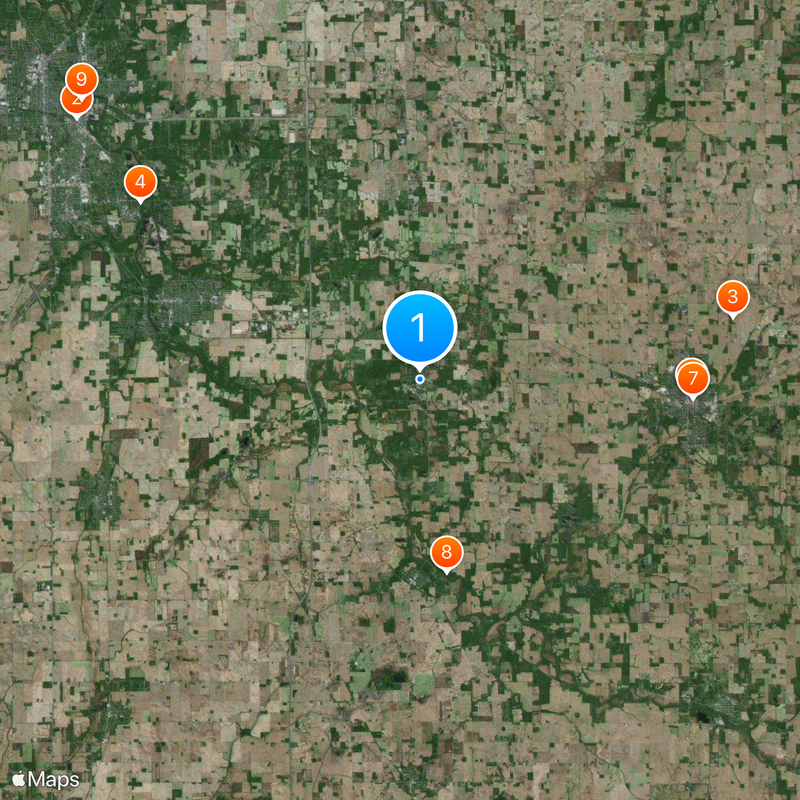 Taylor University Map