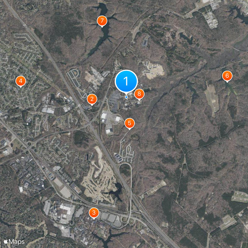 Water Country USA Mappa