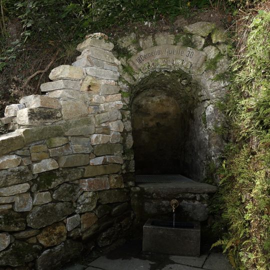 Quellfassung, Demelius-Quelle