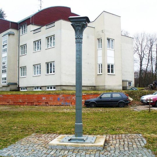 Sloup na náměstí v Jiříkově