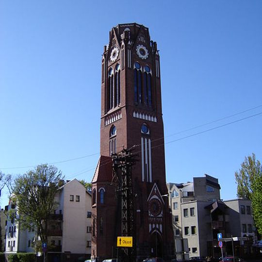 Wieża kościoła Marcina Lutra w Świnoujściu