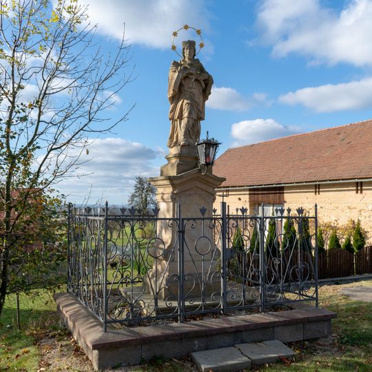Statue of Saint John of Nepomuk in Chlínky