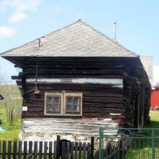 Roľnícka usadlosť, dom ľudový s hosp. časť.