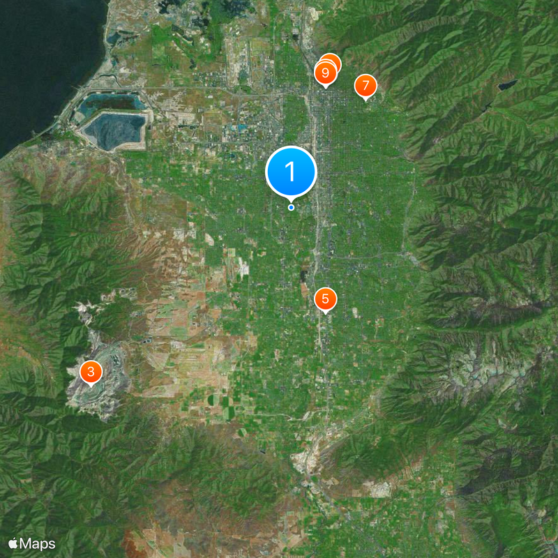 Salt Lake County Map
