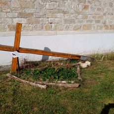 III. zastavení křížové cesty u kostela na Hluboké