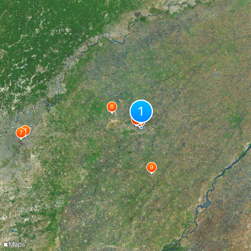 Jallianwala Bagh Map