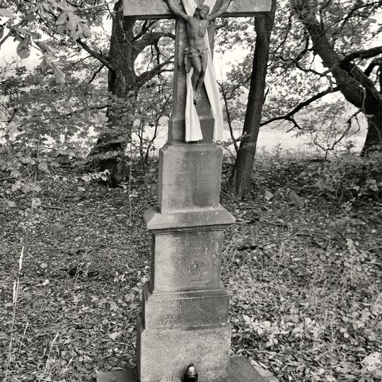 Kříž u silnice z Knínic na Nakléřov