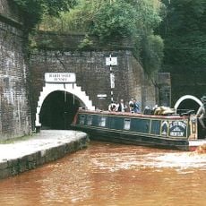 Trent And Mersey Canal Harecastle Tunnel Portals And Attached Retaining Wall