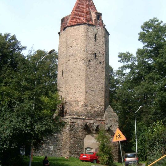 Mouth Tower in Strzegom