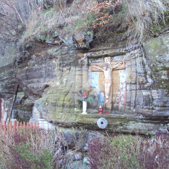 Reliéf Ukřižování