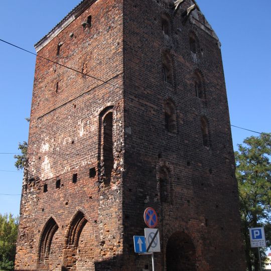 Lubawska Gate in Nowe Miasto Lubawskie
