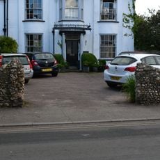 Garden Wall Of Barrington Villa