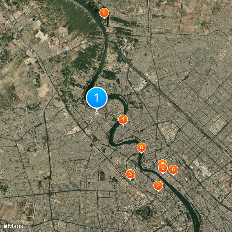 Al-Kadhimiya Mosque Mappa