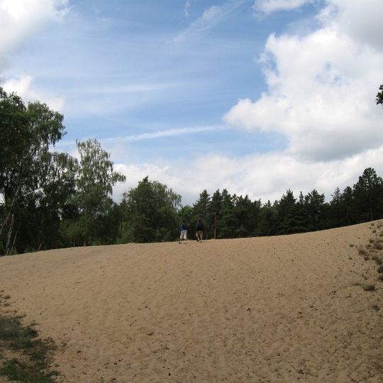 Písečný přesyp u Píst