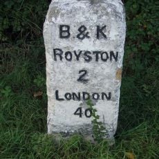 Milestone Circa 160 Metres East Of Bellevue Farm