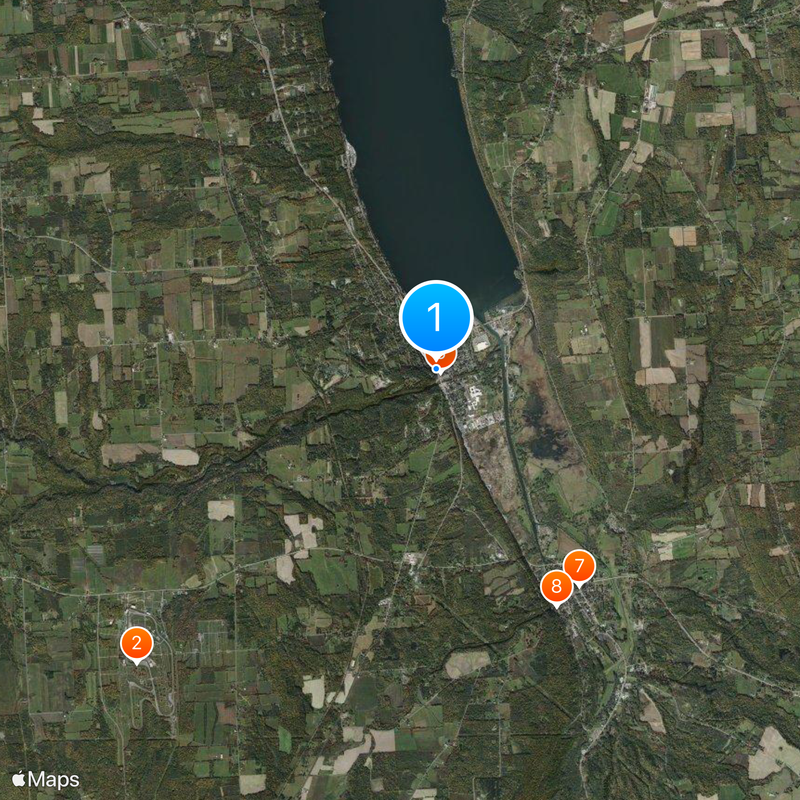 Watkins Glen State Park Carte