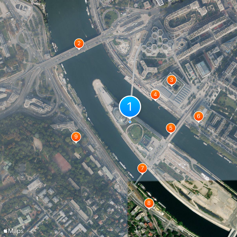 La Seine musicale Carte