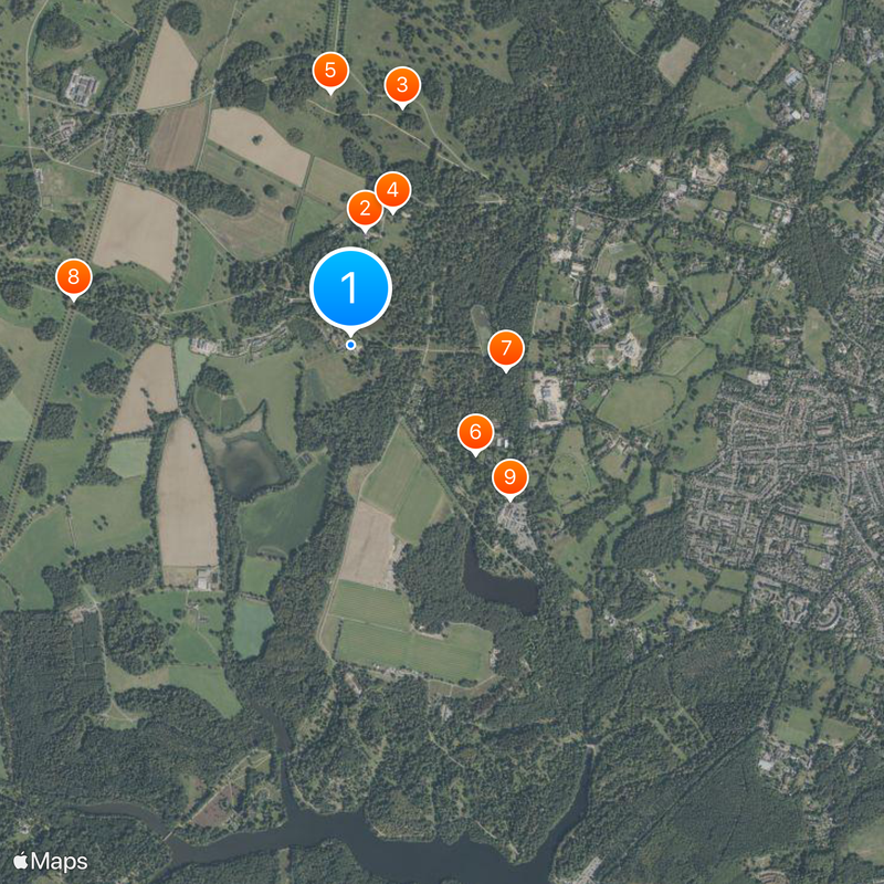 Cumberland Lodge Mappa