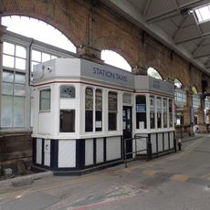 Taxi Kiosk In North East Corner Of Railway Station Portico