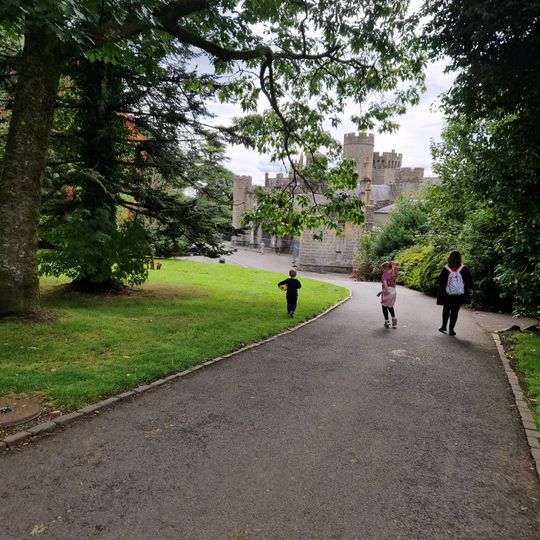 Designed landscape at Balloch Castle