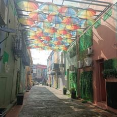 Rainbow umbrella