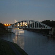 Spoorbrug bij Gellik