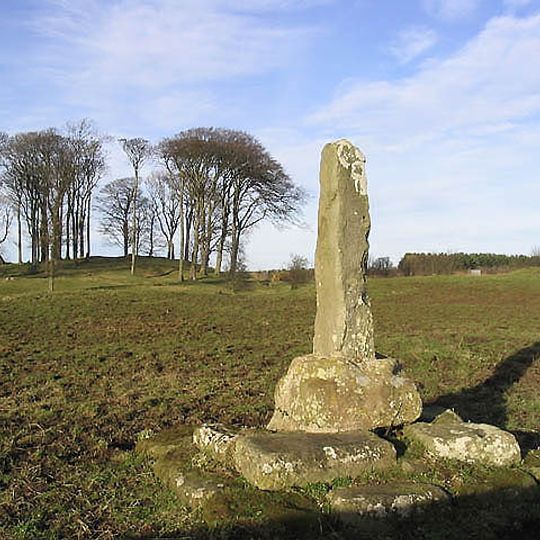 Cross On North Side Of B6347 120 Metres West Of A1 Junction